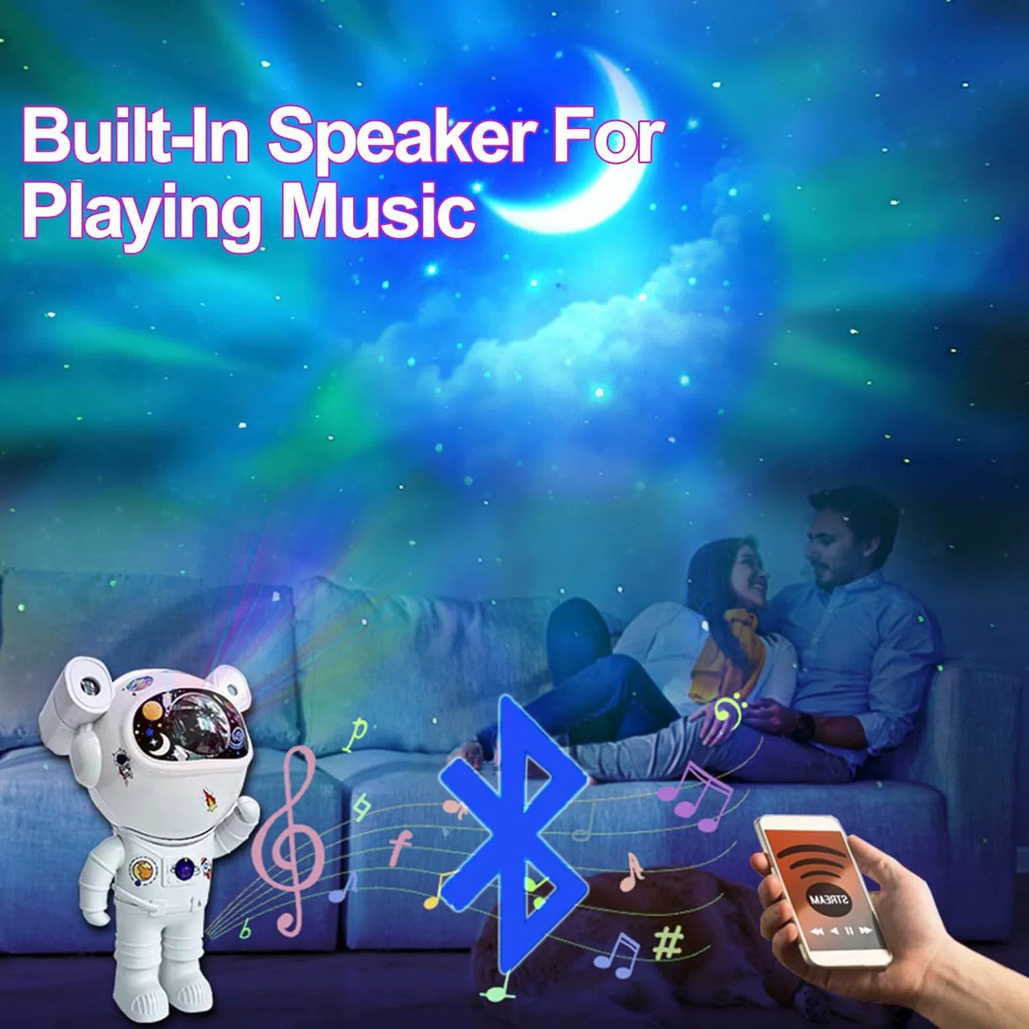 X- ASTRONAUTA LED MUSICAL