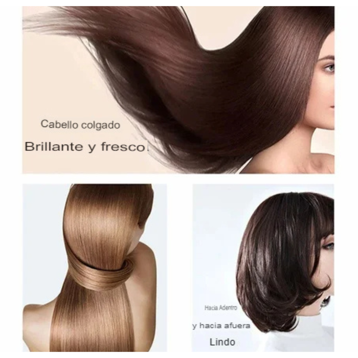Cepillo Alisador Anti Frizz