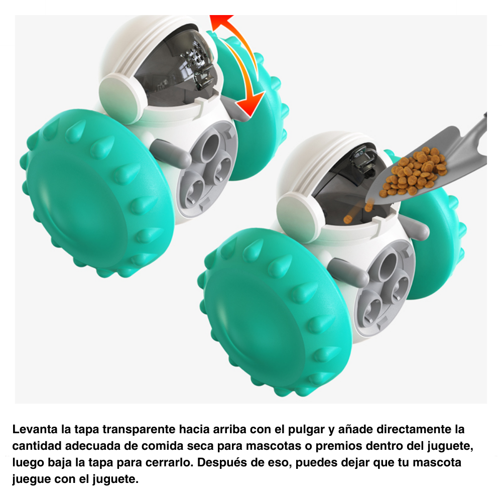 Juguete  Dispensador de Alimento mascotas