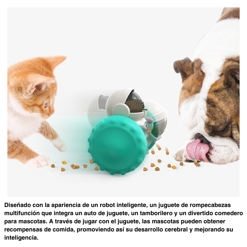 Juguete  Dispensador de Alimento mascotas